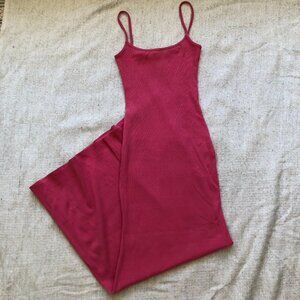 Reformation Pink Maxi Dress